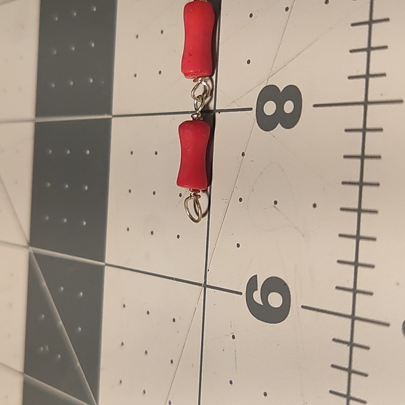 Bracelet,red coral,925 silver - Picture 4 of 5